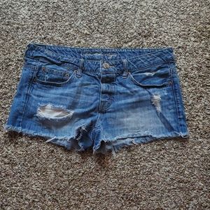 American Eagle Distressed Shorts